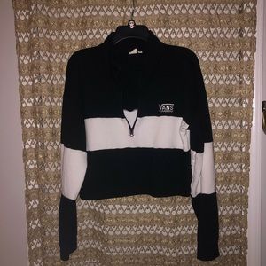 Vans Black & White Crop Top